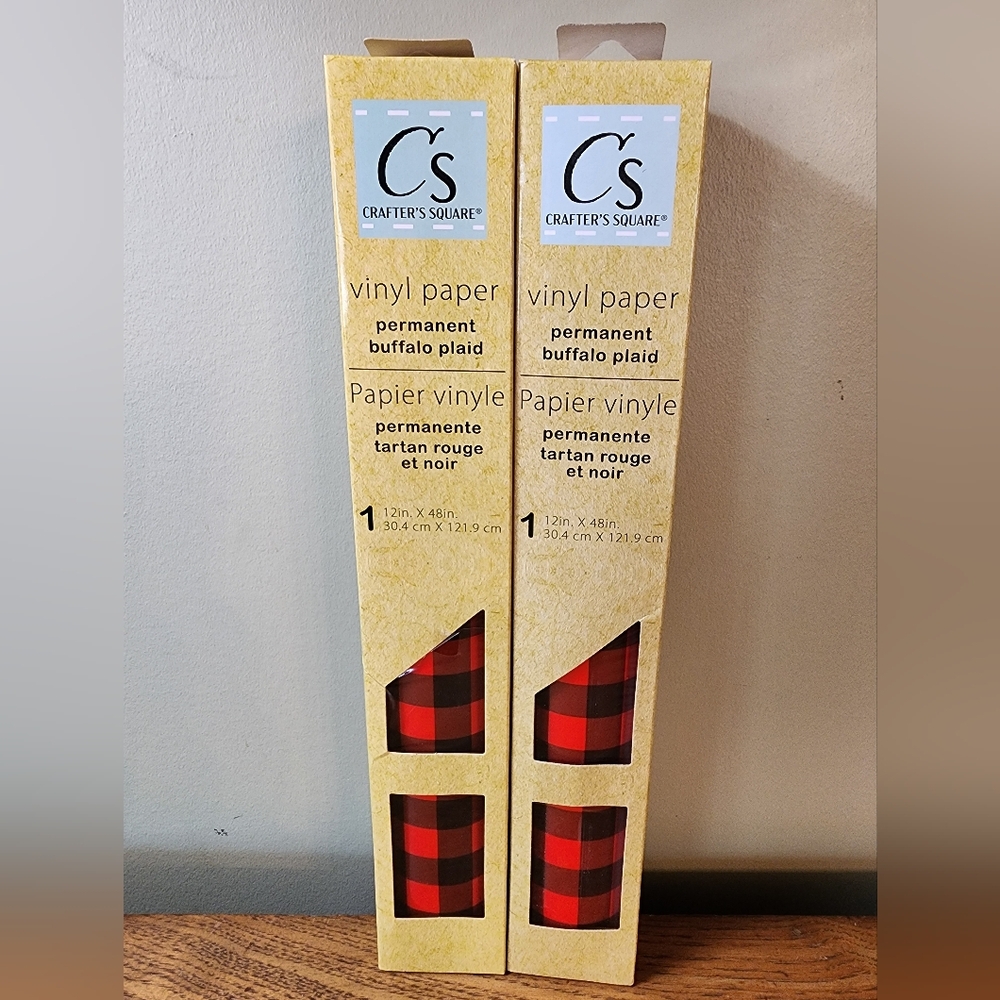 3/$15 Crafter's Square Vinyl Paper